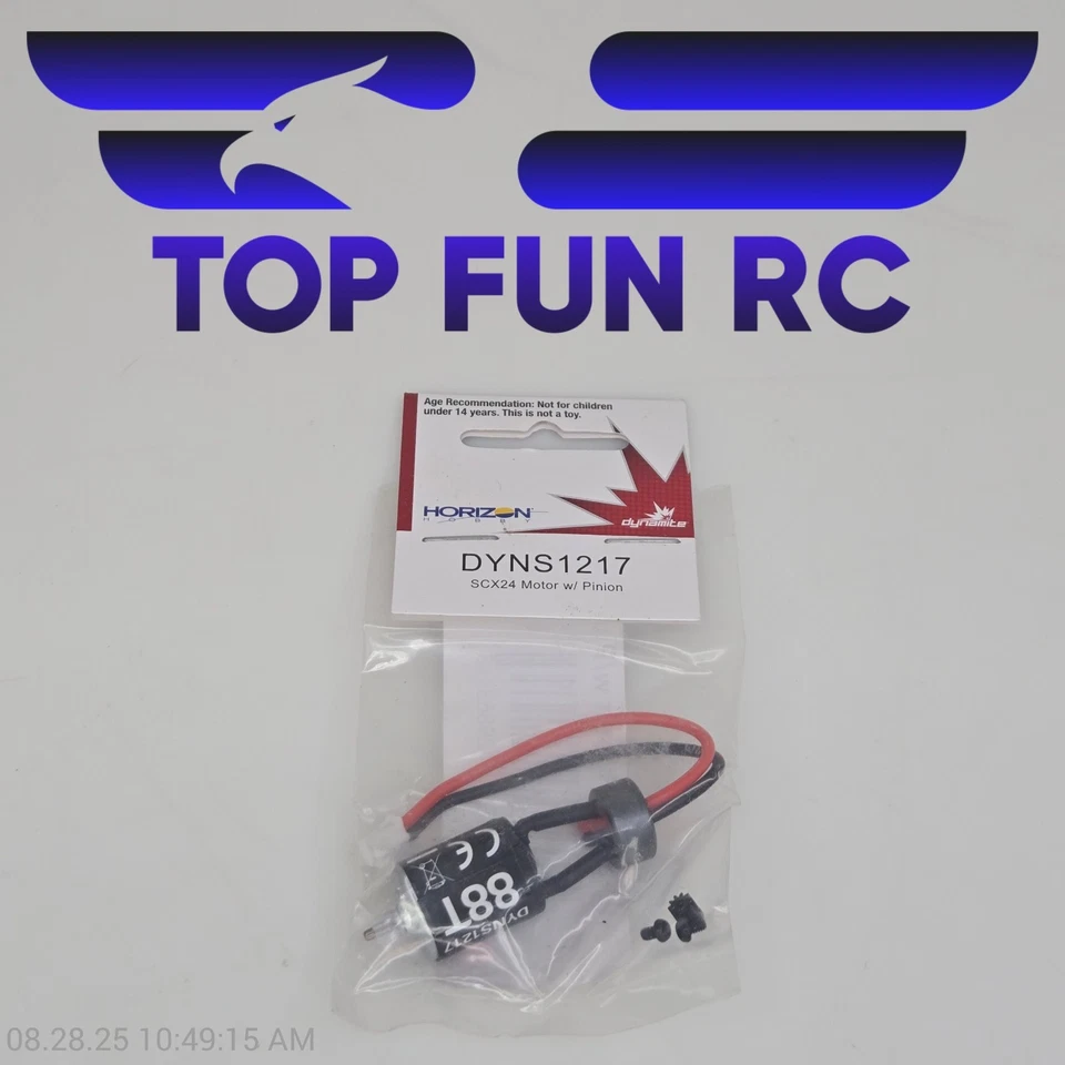 Dynamite DYNS1217 Motor w/ Pinion For SCX24 - Image 1 of 1