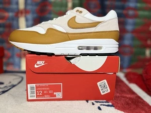 New Size 12 DZ4549-110 Mens Nike AIR MAX 1 'BRONZE' - Picture 1 of 7
