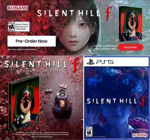 🪭SILENT HILL F Exclusive Limited SteelBook - Day One Edition - PS5 🩸PRESALE - Picture 1 of 24