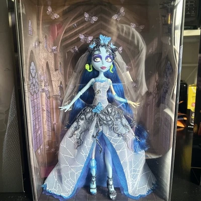 Monster High Tim Burton's Corpse Bride Emily Skullector Fashion Doll NEW IN BOX  - Image 1 of 3