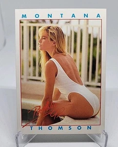 Montana Thomson 1992 Portfolio Swimsuit Models Trading Card #42 - Picture 1 of 3