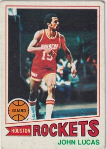 1977-78 Topps NBA #58 John Lucas RC Rockets Warriors Bullets Bucks - Picture 1 of 2