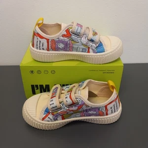 Happy NocNoc verstellbare Canvas-Schuhe Kleinkind Größe 11 - Bild 1 von 6