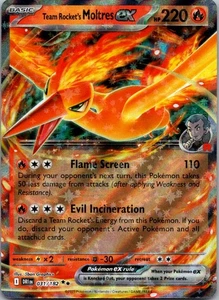 Team Rocket's Moltres ex Double Rare SV10: Destined Rivals 031/182 NM - Picture 1 of 2
