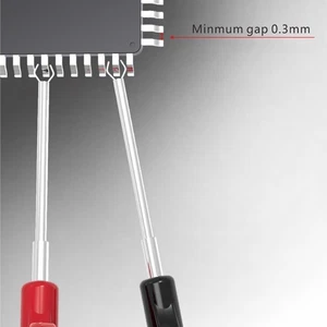 10Pcs SDK08 Clip de Test IC-Test Crochet Clips pour Test Électrique Ultra Petit - Afbeelding 1 van 12