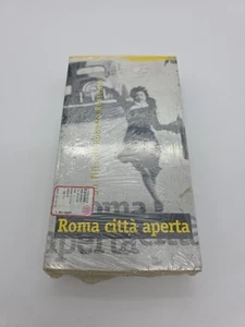 Roma Città Aperta Film L'Unità In VHS Di Roberto Rossellini 1945 Minuti 100 - Foto 1 di 3