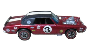 VTG 1969 Hot Wheels TNT Bird Redline Hong Kong Red with Stickers - LOOSE WHEEL - Picture 1 of 8