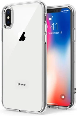 Funda Teléfono TENOC Compatible con iPhone X y Xs, X/Xs, Transparente  Foto 1 de 4