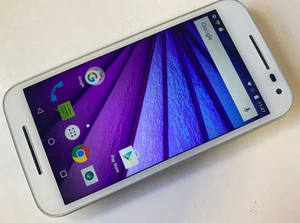Motorola Moto G 3rd Gen XT1541 Smartphone Mobile UNLOCKED 8GB Android 6.0 White - Picture 1 of 8