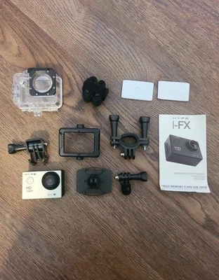 NEW HYPE I-FX HD 1080p ACTION CAMERA 16 MEGAPIXELS 140 DEGREES WIDE WIFI - Image 1 of 4