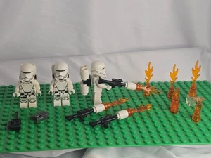 LEGO Star Wars First Order Flame Trooper Minifigures - 3ct - SW0666 2015-2017 - Picture 1 of 5