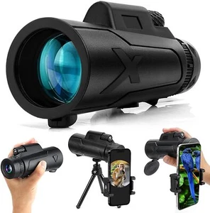 Monocular 12×50 High Power 246FT/1000YDS Monocular Telescope Waterproof Armor - Picture 1 of 4