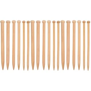 9 Pairs Double Pointed Knitting Wooden Knitting Tool Sock Weaving Socks Knitting - Picture 1 of 12
