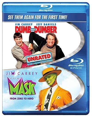 Dumb & Dumber: Unrated / The Mask (Double Feature) [Blu-ray] - Blu-ray - GOOD - Image 1 of 1