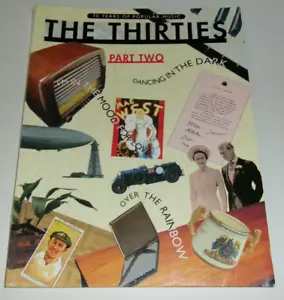 70 Years Of Popular Music THE THIRTIES Part Two - 40 SONGS Sheet Music - Picture 1 of 7