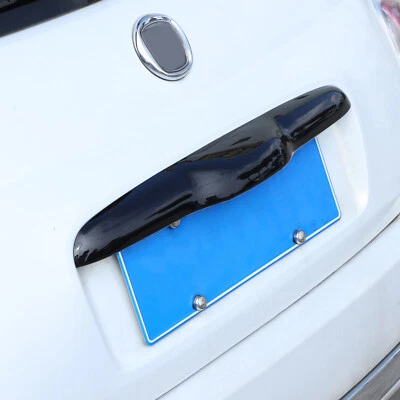 Cubierta de manija de maletero ABS negro brillante para FIAT 500 2011-23 EE. UU. Foto 1 de 4