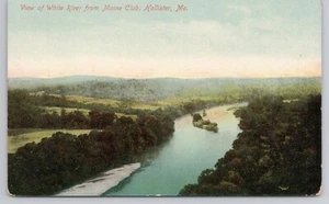 White River aus Maine Club Hollister Missouri MO 1910er Postkarte - Bild 1 von 2