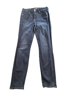 Good American Skinny Jeans Good Legs Women Sz 10/30 Blue Denim Dark Boho - Picture 1 of 6
