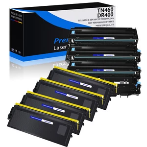 Tóner 4PK TN460 + Unidad de tambor 3PK DR400 para Brother TN-460 HL-1435 HL-1440 HL-1450 - Imagen 1 de 24