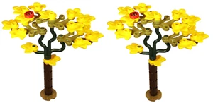 Lego 2x Baum gelbe Blätter NEU!!! - Bild 1 von 1