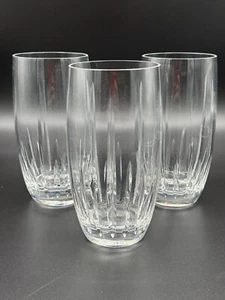 (3) Set Cristal D'Arques Durand Enchanted Crystal 5 ¾” Highball Tumblers FRANCE - Picture 1 of 2