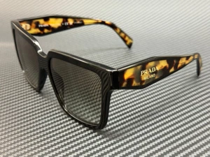PRADA PR 24ZS 1AB0A7 Black Grey Gradient Women's 56 mm Sunglasses - Picture 1 of 5
