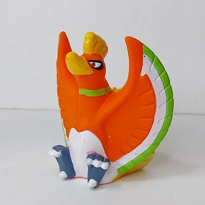 B Pokemon Finger Puppet 2" Ho-Oh Figure Catch Them All Nintendo Bandai - Image 1 of 4