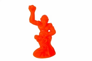 Arco Dragon Monster toy figure RARE miniature 1982 plastic castle Red Genie Fire - Picture 1 of 5