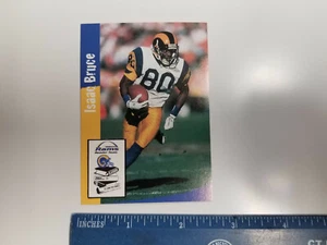 St. Louis Rams NFL Football #80 Isaac Bruce Player Trading Card - Reader Team - Picture 1 of 2