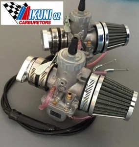 Honda CB250 VM30 Mikuni Round Slide Carb Kit de conversión completo - Imagen 1 de 4