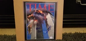 Rob O'Neill foto firmata della rivista Time 9/11 Explosion in copertina PSA coa - Foto 1 di 4