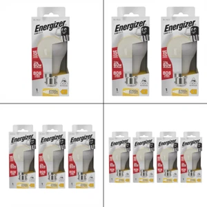 Energizer B22 GLS 7.3W 806 Lumens 3000K Warm White GLS Lamp Light Bulbs - Picture 1 of 5