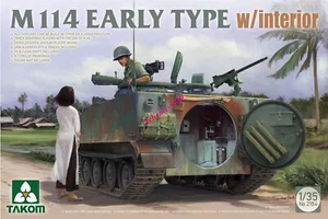 Takom 1/35 2154 M114 Early & Late Production (2-in-1) w/Interior model kit - Picture 1 of 1