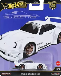 Hot Wheels Premium 2025 Car Culture Silhouettes RWB Porsche 930 White - Picture 1 of 1