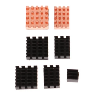 1Set Cooling Heat Sink Aluminum Heatsink Cooler Radiator For Orange Pi Zero 3/3B - Photo 1/15