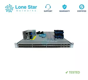 Cisco Nexus N9K-C93180YC-EX 9300 48-Port 1/10G/25G SFP+W / LAN_ENTERPRISE - Picture 1 of 2