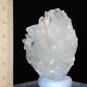 Apophyllite crystal points cluster gemmy glassy colourless specimen 474ct - Picture 1 of 8