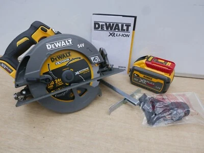 DeWalt DCS578 54v High Power 190mm Circular Saw Bare Unit + DCB547 9 ah battery - Image 1 of 4
