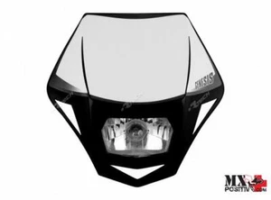 PORTA FARO GENESIS HUSQVARNA TE 250 2008-2013 RACETECH R-MASKNR00006 NERO - Foto 1 di 1