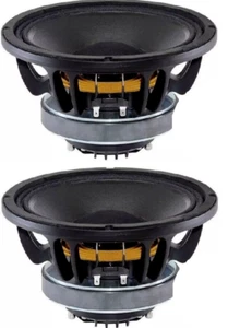 2x B&C Speakers 10FCX64-8Ω  10" Coaxial Speaker Titanium Diaphragm Material NEW - Picture 1 of 4