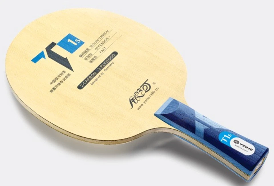 Yinhe T-1s настольный теннис и пинг-понг лезвие, выбрать тип ручки, Бесплатная доставка - Изображение 1 из 2