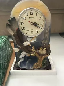 Equus Eagle's Nest Art Sculpture Pendulum Clock - Picture 1 of 9