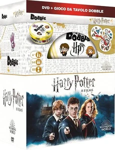 8 Dvd HARRY POTTER 1-8 SERIE COMPLETA + Gioco Da Tavolo Dobble cofanetto nuovo - Foto 1 di 1