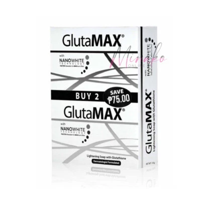 GlutaMAX Lightening Soap Double Pack with Nanowhite Technology 2 x 135g