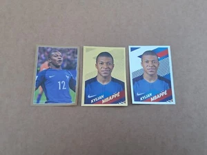 STICKER PANINI Kylian MBAPPE CARREFOUR 2018 (Gold und Silber 54 + 53) - Bild 1 von 2