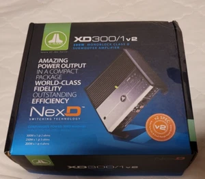 JL Audio XD300/1v2 300W Monoblock XD Series Class-D Car Sub/Speaker Amplifier - Picture 1 of 4