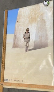 1999 Star Wars Episode 1 PHANTOM MENACE TEASER POSTER DS Version A - 27" x 40" - Picture 1 of 6