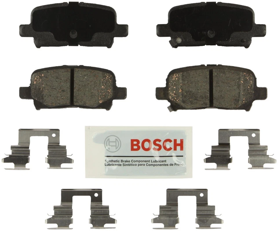 Rear Blue Disc Brake Pads Bosch BE865H for Acura MDX Honda Pilot Odyssey - Image 1 of 1