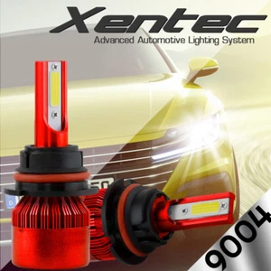 XENTEC LED HID Headlight kit 9004 HB1 White for 1986-1987 Mercedes-Benz 300SDL - Picture 1 of 12