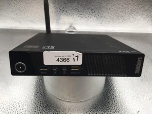 Lenovo ThinkCentre M93P Tiny Desktop, i7-4785T 2.2GHz, 8GB, 120GB SSD, Win10 - Picture 1 of 3